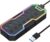 ZIUMIER USB 3.0 Hub, 7-Port USB-Expander mit RGB-LED-Streifen für MacBook, Mac Pro, Mac Mini, iMac, Surface Pro, XPS, PC, Flash-Laufwerk, mobile Festplatte