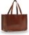 Gusti Agatha Damen Leder Shopper Umhängetasche