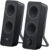 Logitech Z207 Kabellose PC-Lautsprecher, Bluetooth, Stereoklang, 10 Watt Spitzenleistung, 3,5-mm-Eingang, Kopfhöreranschluss, Easy-Switch-Funktion, UK-Stecker, PC/TV/Tablet/Handy – Schwarz