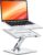 CIRYCASE Laptopständer Höhenverstellbar & Ergonomisch, Klappbarer Laptopständer Aus Aluminium, Stabiler & Tragbarer Laptopständer, Notebookständer Tastaturablage Kompatibel mit MacBook Pro, HP (10-16 Zoll)