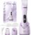 Intimrasierer für Damen, Damen-Intimbereich sanft, 2-in-1 elektrischer Damenrasierer, Bikini-Trimmer wasserdicht für Körper-Gesichtshaare, Damenrasierer, Geschenke für Frauen