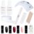 NÉONAIL Starter-Set mit LED-Lampe 22W/48 – 4x UV-Nagellack 7,2 ml – LED-UV-Lampe – Maniküre-Set – Starter-Set mit Lampe – Sets – Nagellack-Set – Farben – Maniküre – Nagel-Set