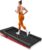 Superun Raceable Walking Pad, Laufband für Zuhause, 2,5 PS mit App und Fernbedienung, Laufband-Schreibtisch, max. 136 kg mit Multi-Runner-Renn- und Trainingskursen