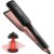 HITTIONA 1,75 Zoll professioneller Keramik-Glätteisen mit breitem Ionen-Haarglätter – schnelles Styling reduziert Frizz und statische Aufladung mit individueller Steuerung (150 °C – 230 °C), Dual-Spannung für lange Dicke