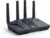 GL.iNet GL-MT6000 (Flint 2) WiFi 6-Router, kabelloser Gaming-Router, 2 x 2,5 G Multi-Gig-Port + 4 x 1 G Ethernet-Ports, Massengerätekonnektivität, schnelles OpenVpn und WireGuard, 802.11ax