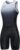 Santic Herren Triathlon-Anzug, einteilig, ärmellos, Triathlon-Anzug, gepolstert, kurzärmelig, Trisuit, Triathlon kurz, hohe Elastizität, schnell trocknend, schlankmachender Fahrrad-Skinsuit