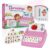 NIYYAH Buchstaben-Lernspiel, ABC, Montessori, Lernen ab 4, 5, 6 Jahren, Vorschulzahlen, Rechnen, Schulanfänger, 1. Klasse, Geschenk für Vorschulkinder, Lernspielzeug für den ersten Schultag (Rosa)