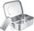 Royouzi Lunchbox aus Edelstahl, auslaufsichere Lunchbox mit Trennwand, Lunchbox mit Trennwand, Lunchbox aus Edelstahl, umweltfreundlich & BPA-frei für Erwachsene und Kinder (1200 ml)