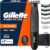 Gillette Fusion One Hybrid Herren-Elektrorasierer für Gesicht und Körper, Bartschneider, inklusive 3 Kammaufsätzen und 2 Körperkämmen, wasserdichter Trimmer, 45-Minuten-Akku, betrieben von Braun – Schwarz