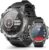 SOUYIE Herren-Smartwatch mit GPS, Offline-Karten und 6 Satelliten-Navi, 5ATM wasserdicht, 21-Tage-Akku, KI-Sprachassistent, 178 Sportmodi, Fitness-Tracker mit Herzfrequenzmesser und Schlafmonitor für Android iOS