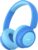 iClever Kinder-Bluetooth-Kopfhörer, 60 Stunden Akku, 74/85 dBA Lautstärkebegrenzung, Stereo-Sound, Typ-C, Bluetooth 5.4, kabellose Kinder-Kopfhörer Over Ear mit Mikrofon für Tablet/Reisen