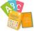 ABC & 123 Karteikarten – 60 Karten zum Buchstabenlernen, komplettes deutsches Alphabet & Zahlen 1-12 mit Bonus-Spielideen, Montessori-Lernkarten ab 3 Jahren für Vorschule & Kindergarten