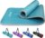PROIRON Gymnastikmatte, Gymnastikmatte für Zuhause mit Tragegurt, Trainingsmatte rutschfest, Yogamatte dick 10/15 mm und Sportmatte, Fitnessmatte, Yogamatte, Pilatesmatte für Heimtraining