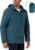 33.000 ft Herren-Regenjacke, wasserdichte Outdoor-Jacke, leichte Freizeitjacke, verstaubare Windjacke, Fahrrad-Regenmantel mit Kapuze