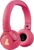 POGS Bluetooth-Kopfhörer für Kinder | Der Gecko 2 | Verstellbare, faltbare, langlebige Kopfhörer für Kinder ab 3 Jahren | Lautstärke begrenzt 85 dB | Mikrofon | On-Ear | Drahtlose Musik-Sharing-Funktion (rPink)