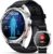 Smartwatch Damen Herren mit Telefonfunktion, 1,43 Zoll AMOLED Fitnessuhr mit IP68 Wasserdicht für iOS Android