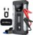SHARMEAL 8000 A Starthilfe-Powerbank für Autos, 12-V-Auto-Starthilfe-Powerbank (für alle Benzinmotoren oder bis zu 10,0 l Diesel), Booster-Auto-Starthilfe mit LCD-Bildschirm und LED-Taschenlampe