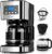 Taylor Swoden Darcy 950 W Kaffeemaschine mit Timer, 1,5 l Filterkaffeemaschine, 12 Tassen, automatische Abschaltung, Tropfstopp, wiederverwendbarer Filter und Heizplatte, BPA-frei, schwarz