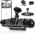4K-Dashcam für Auto vorne und hinten, 4-Kanal-Dashcam mit 3-Zoll-IPS-Bildschirm, kostenlose 64-GB-Karte, Dashcam mit Parküberwachung, WDR-Nachtsicht (8 IR-LEDs), G-Sensor, Loop-Aufnahme, kabellose App-Übertragung