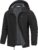 33.000 Fuß wasserdichte, atmungsaktive Softshelljacke für Herren, Übergangsjacke, winddichte Regenjacke, Wanderjacke mit Kapuze