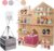 Givilio Tonie großes Regal für Toniebox – Toniebox-Aufbewahrung für alle Ihre Tonie-Accessoires, Toniebox-Figuren und Toniebox-Figuren, Display-Kollektion, Tonie-Regal (Natur)