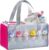 Tragetasche für Toniebox Starterset und Zubehör, Filz Organizer Tasche für Tonies Figur und Reise mit Tragegriff für Toniebox & Zubehör (Rosa)
