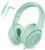 awatrue Kinderkopfhörer, Kabel Kinderkopfhörer mit Mikrofon, Over-Ear-Kopfhörer Kinder 85/94 dB Lautstärkebegrenzer, Stereo-Sound, faltbar, verstellbar, Audio-Sharing