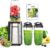 Ganiza Mixer, 900 W Mini-Smoothie-Maker, Standmixer mit 3 tragbaren Rührbechern (2 x 500 ml & 1 x 700 ml), Vier-Klingen-Klinge aus Edelstahl, BPA-frei, leicht zu reinigen, elektrischer Mixer für Shake, Smoothie