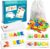 Qukir Buchstaben lernen Lernspiele, Montessori-Spielzeug ab 3 Jahren, Vorschulspiele ab 2 3 4 5 6 7 Jahren, Jungen und Mädchen, Geschenk, Junge, 3 4 5 6 Jahre, Lernspiele ab 3 4 5 6 Jahren, Kinderspielzeug