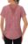 Gyabnw UV-Schutz Funktionsshirt Sportshirt Damen Atmungsaktiv Laufshirt Kurzarm Fitness Sport Top Wandern Yoga