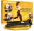 CHAOKE Walking Pad mit Steigung 9 %, 1–10 km/h Laufband für Zuhause mit App, 2,75 PS Walking Pad Cardio für Home Office mit integrierten Lautsprechern, LED-Display, leises Schreibtisch-Laufband